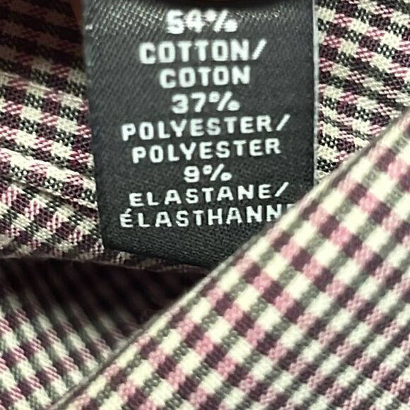 Van Heusen Long Sleeve Collared Button Down Slim Fit Flex3 Dress Shirt-16–16 1/2 - Picture 16 of 16